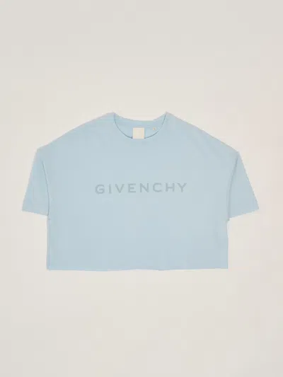 Givenchy Kids' T-shirt T-shirt In Acqua