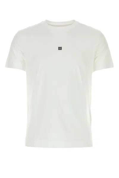 Givenchy Metal 4g Crewneck T-shirt In White