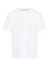 Givenchy Logo Lettering Crewneck T-shirt In White