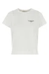 Givenchy White Cotton Jersey Crewneck T-shirt In White