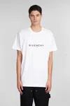 Givenchy Men Printed T-shirt In White