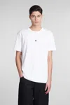 Givenchy T-shirt Slim En Coton Brodé 4g In White