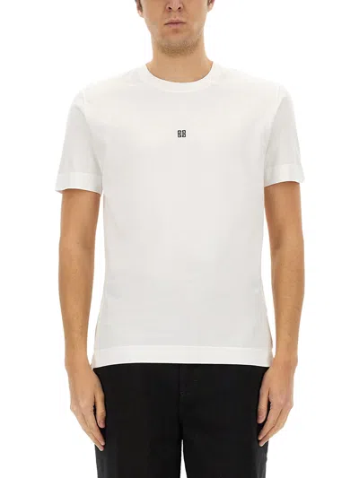 GIVENCHY T-SHIRT WITH 4G EMBROIDERY