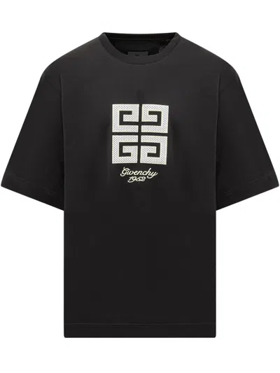 Givenchy New Studio Fit Oversize Logo Graphic T-shirt In Black