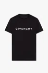 Givenchy Men's Basic Logo Crew T-shirt In Black
