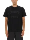 Givenchy Logo-print Crewneck T-shirt In Black