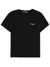 Givenchy Logo Cotton Jersey T-shirt In Black