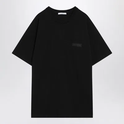 GIVENCHY GIVENCHY T-SHIRT WITH LOGO PATCH