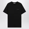 Givenchy Regular Fit Logo Patch T-shirt In Black