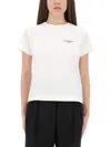 Givenchy Regular Fit Cotton T-shirt With Logo Design In White