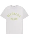 Givenchy Classic Cotton T-shirt With Tonal Logo For Men In White