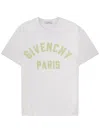 Givenchy Classic Cotton T-shirt With Tonal Logo For Men In White
