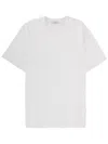 Givenchy Men White Crew Neck T-shirt With Logo On Front And Back In Cotton Man In White
