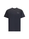 Givenchy T-shirt With Logoed Patch In Gray