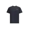 Givenchy T-shirt With Logoed Patch In Gray