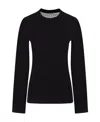 Givenchy T-shirt With Round Neck And Long Sleeves In Black