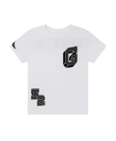 Givenchy T-shirt With Round Neck And Short Sleeves In White