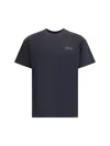 Givenchy T-shirt With Logoed Patch In Gray