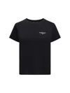 Givenchy Black Cotton Jersey Crewneck T-shirt In Multi