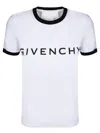 Givenchy Women Logo Print T-shirt In White