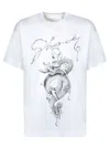 Givenchy With Chandelier And Snake Print T-shirt White