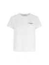 Givenchy Regular Fit Cotton T-shirt With Logo Design In White