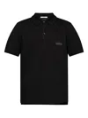 Givenchy Short Sleeve Polo In Black