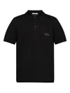 Givenchy Short Sleeve Polo In Black
