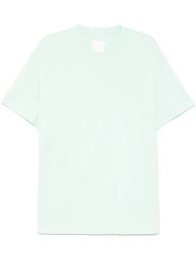 Givenchy T-shirts And Polos In Aqua Green