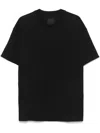 Givenchy Logo Embossed T-shirt In Black