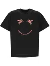 Givenchy Crew-neck T-shirt With Whimsical Unicorn Print In Black