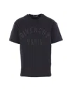 Givenchy Men Cotton T-shirt In Black