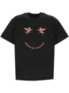 Givenchy Crew-neck T-shirt With Whimsical Unicorn Print In Black