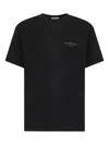 Givenchy Cotton T-shirt With Stamp Print Clothing In Black