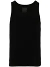 Givenchy Short Sleeves Cotton Blend T-shirts & Vests In Black