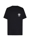 Givenchy Logo Print Cotton T-shirt In Black