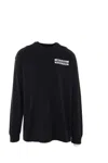 Givenchy Gros Grain Long Sleeve T-shirt In Black