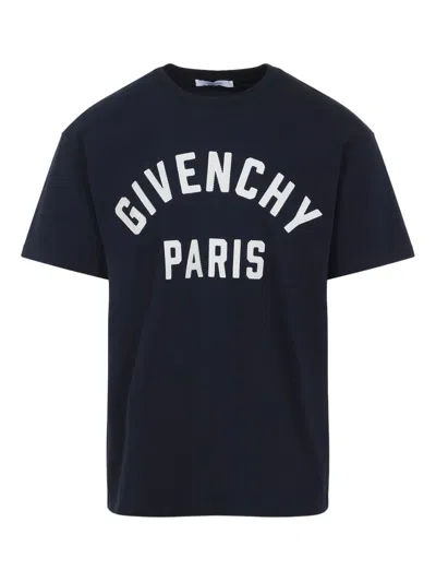 GIVENCHY GIVENCHY T SHIRTS AND POLOS BLUE