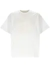 Givenchy Lightweight Jersey T-shirt With Embroidered Logo In White