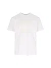 Givenchy White Cotton Jersey Crewneck T-shirt In White