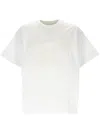 Givenchy Lightweight Jersey T-shirt With Embroidered Logo In Gray