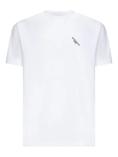GIVENCHY GIVENCHY T SHIRTS AND POLOS WHITE