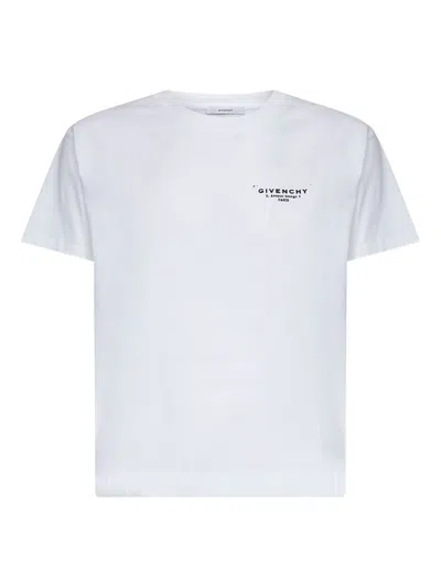 GIVENCHY GIVENCHY T SHIRTS AND POLOS WHITE