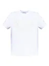 Givenchy White T-shirt With Maxi Logo On The Front In Cotton Man In White