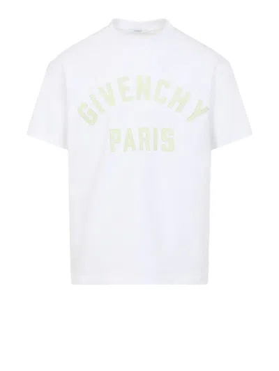 GIVENCHY GIVENCHY T-SHIRTS AND POLOS WHITE
