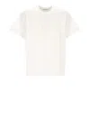 Givenchy Men White Crew Neck T-shirt With Logo On Front And Back In Cotton Man In White