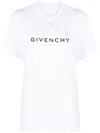 Givenchy T-shirt Archetype Con Stampa In White