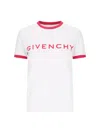 Givenchy Women's Archetype Slim Fit T-shirt In White