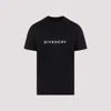 Givenchy Cotton Reverse Slim Fit T-shirt With Signature Print