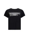 Givenchy Crew-neck Short Sleeve Graphic Cotton T-shirt In Black